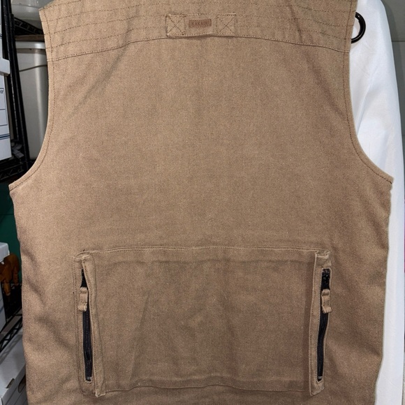 Kakadu Men's Brown Utility Vest - Picture 5 of 8